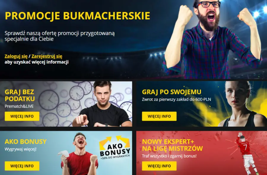 Zaklady bukmacherskie fortuna